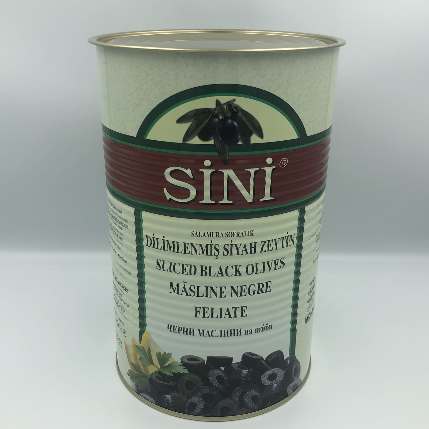 Dilimlenmiş Siyah Zeytin